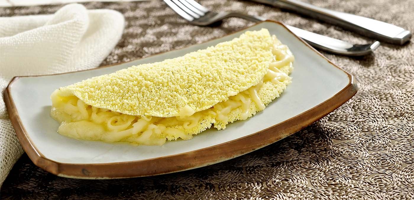 Como fazer tapioca de queijo prato?