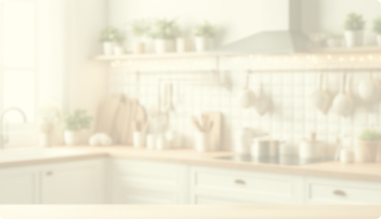 Cozinha desfocada