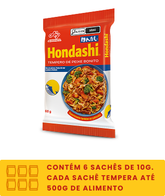Embalagem produto Hondashi